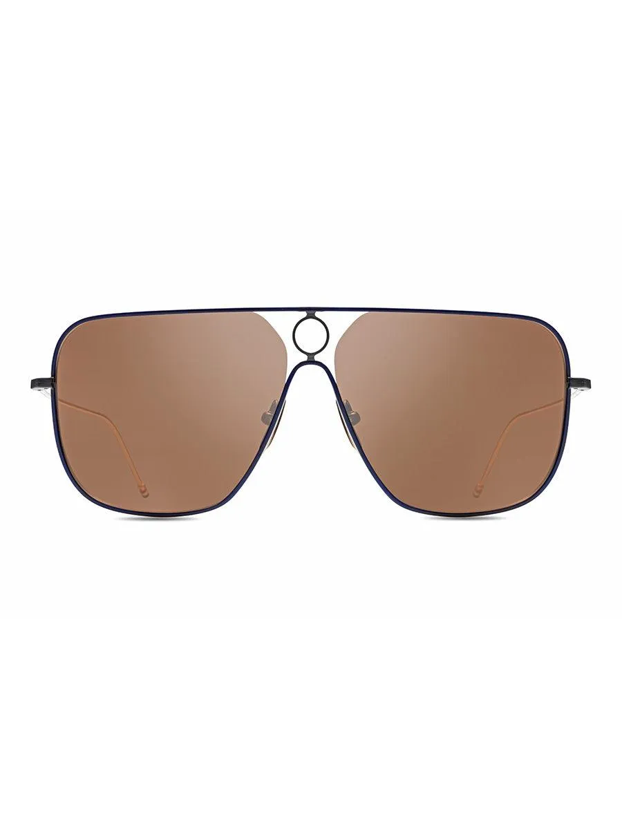 114-03 Navy Titanium sunglasses