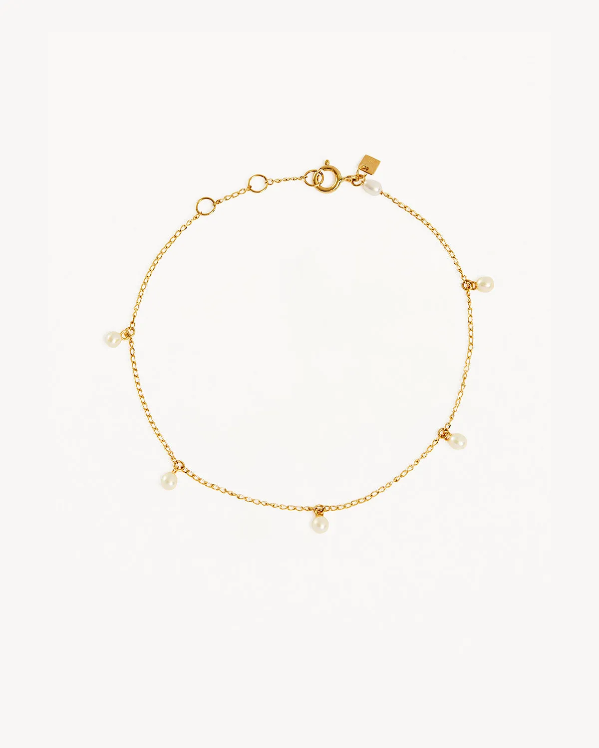 14k Solid Gold Peace Lover Bracelet