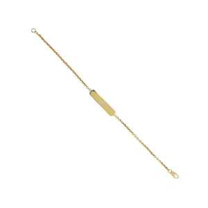 14k Yellow Gold - Signature ID Bracelet (Customizable)