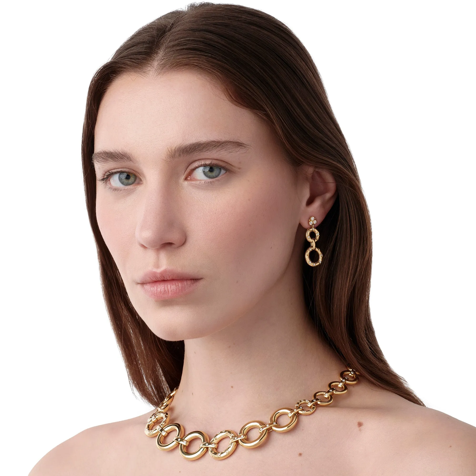 18K Cosmos Jean d'Arc Necklace