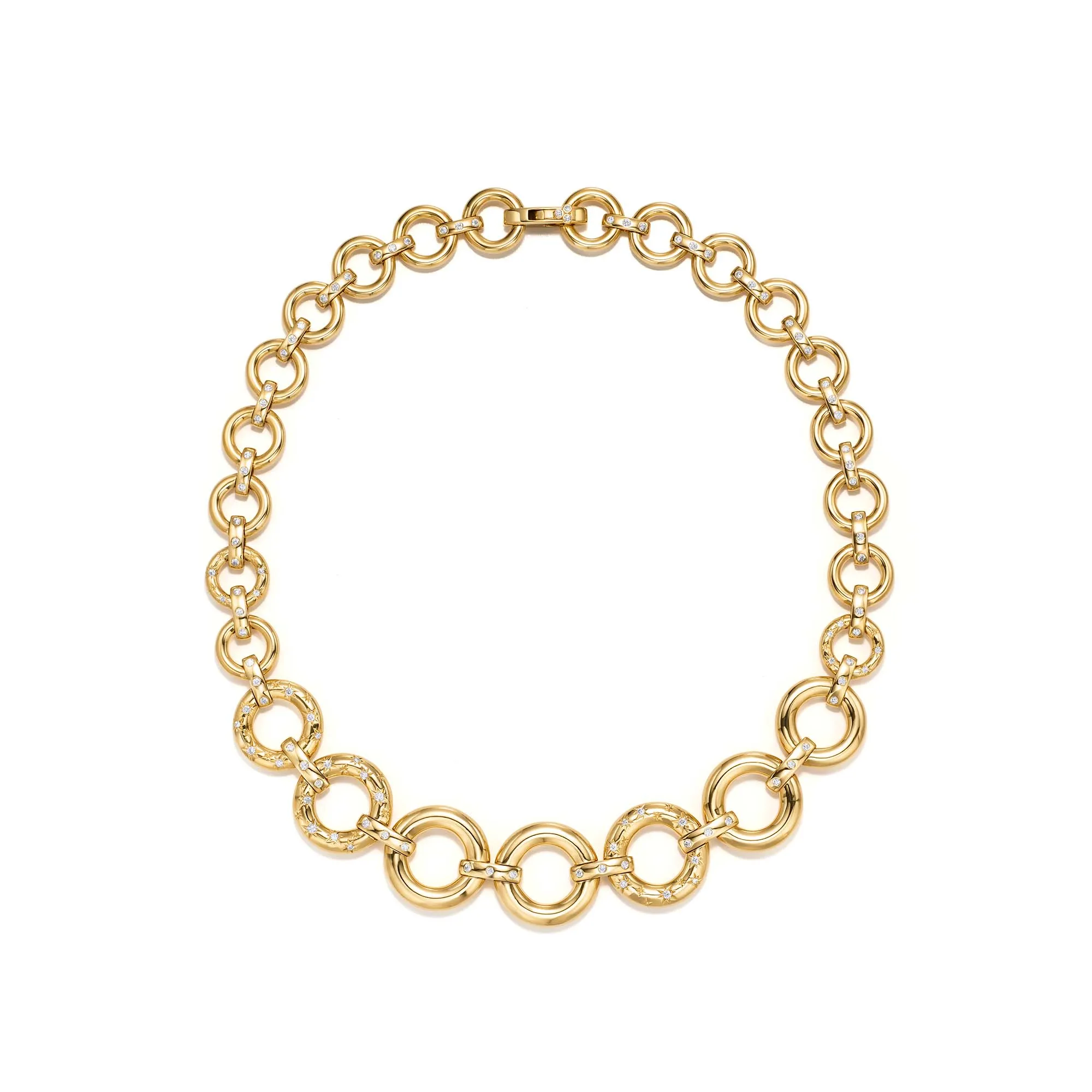 18K Cosmos Jean d'Arc Necklace