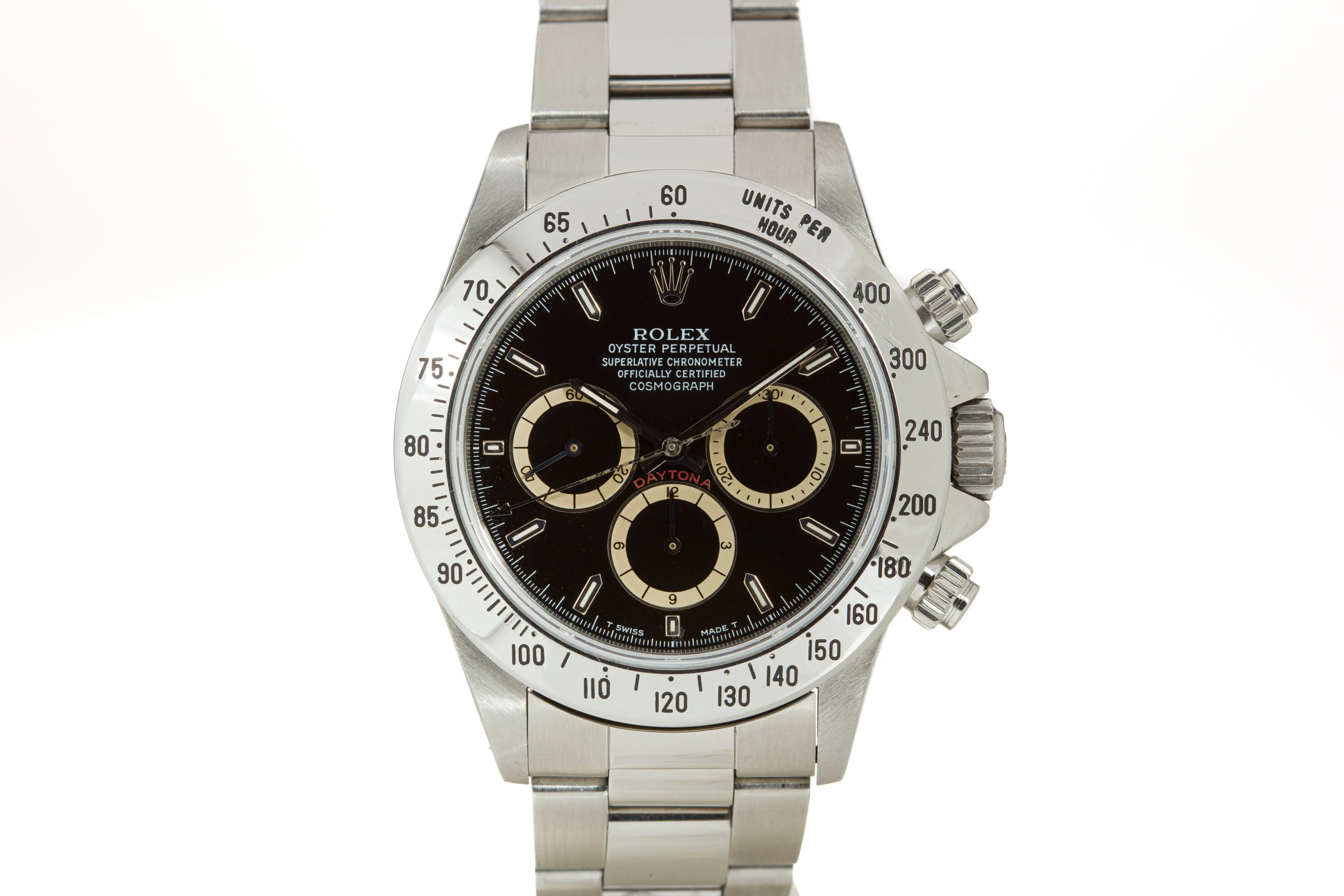 1991 Rolex Daytona 16520 Black Dial Inverted 6