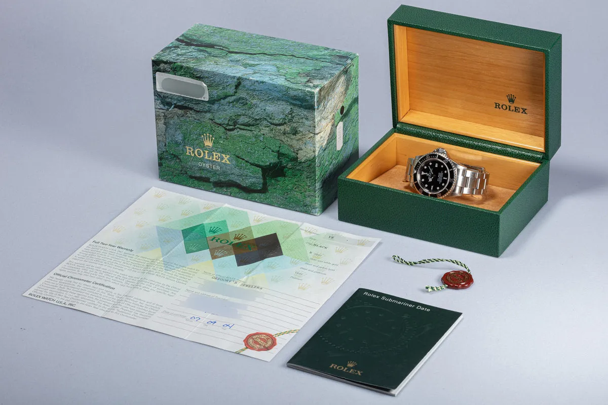 2002 Rolex Sea-Dweller 16600 with Box & Papers