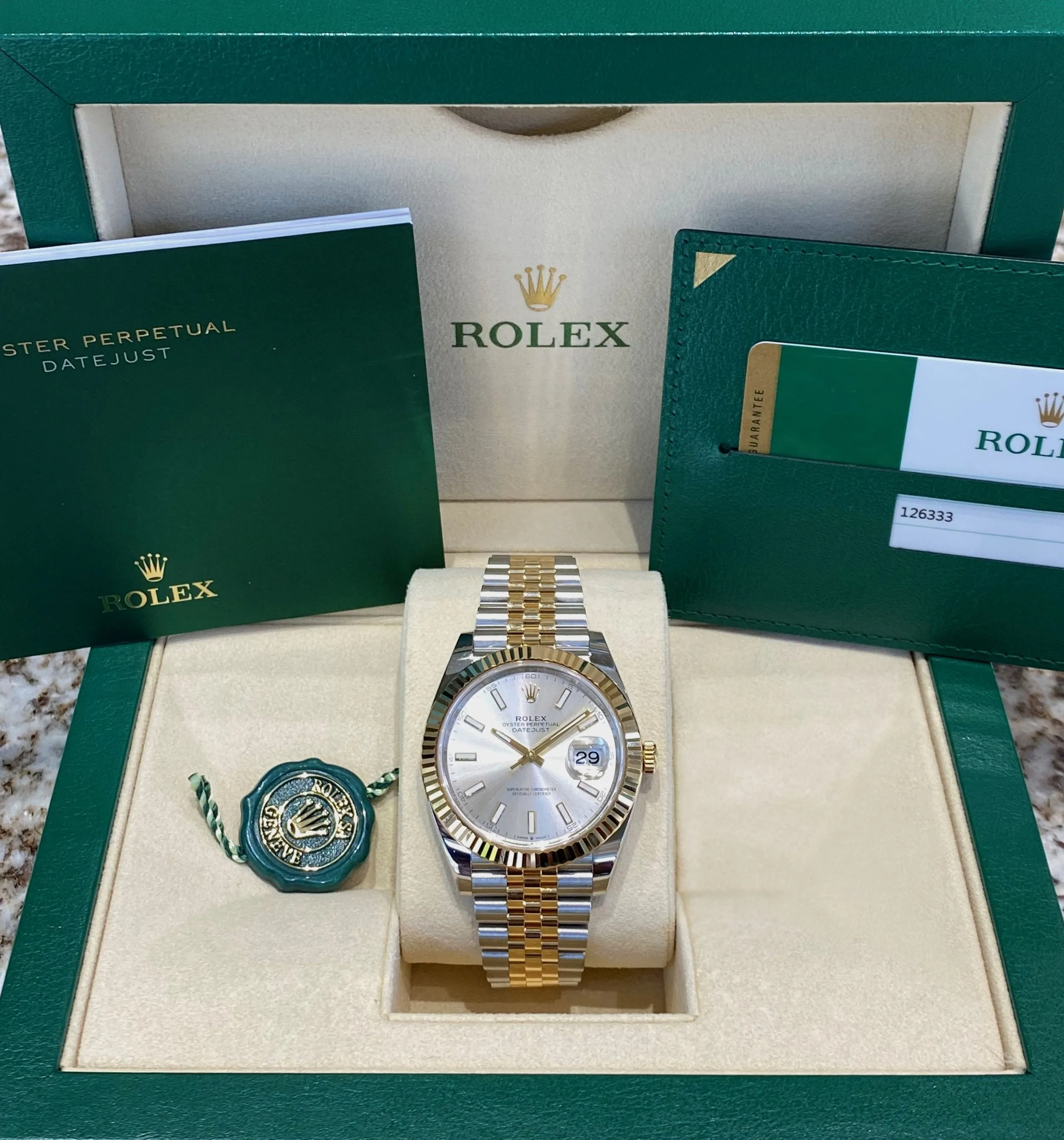 2020 Rolex Datejust 41 126333