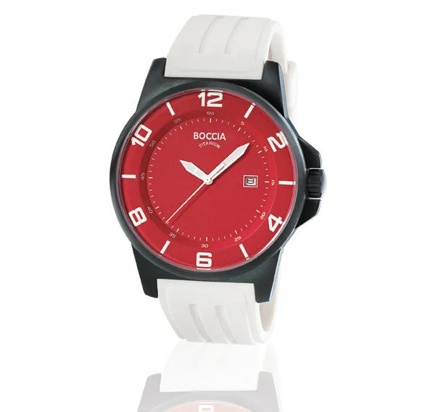 3535-53 Mens Boccia id. Titanium Watch