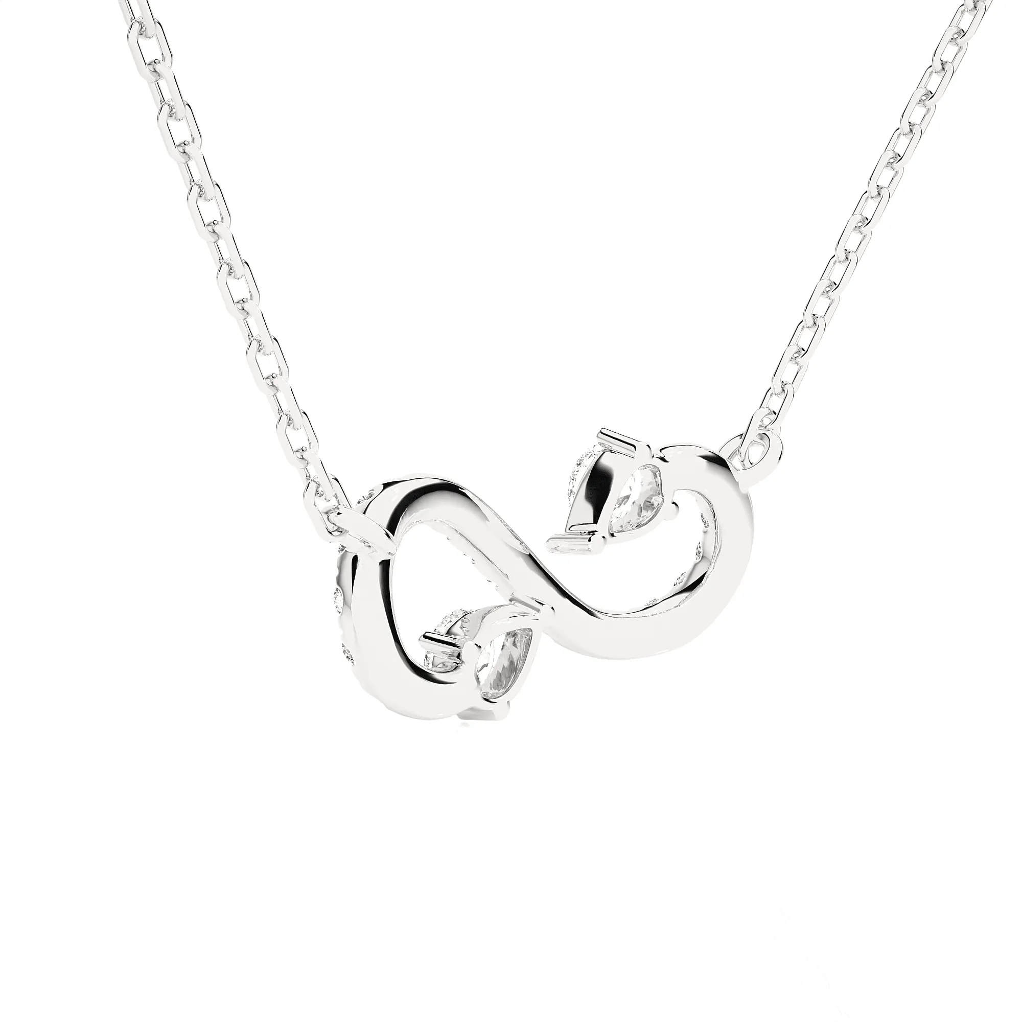 5/8  ctw Round Lab Grown Diamond Fashion Necklace