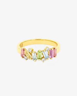 Amalfi Burst Pastel Half Band