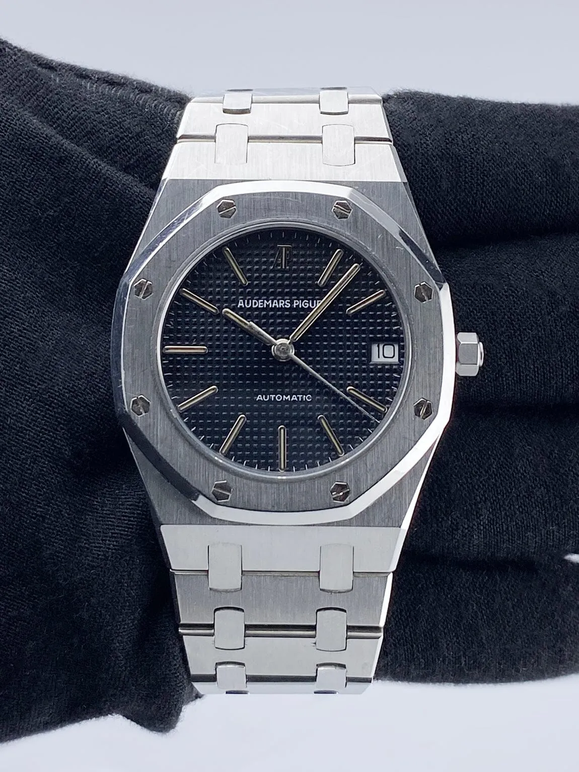 Audemars Piguet Royal Oak 4100ST Black Dial Vintage Mens Watch