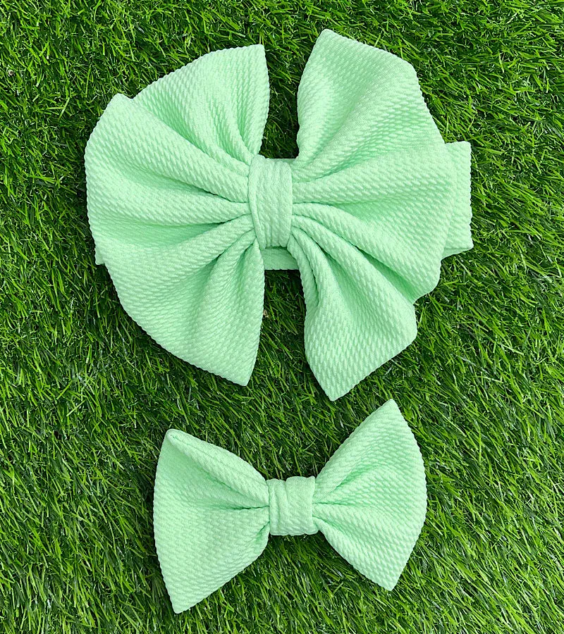 BABY HEADBAND AND HAIR BOW SET