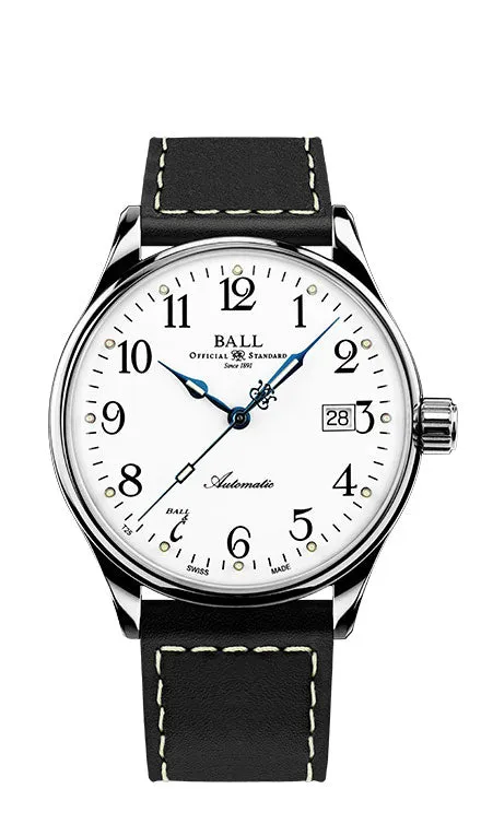 Ball Trainmaster Standard Time 135 Anniversary - NM3288D-SJ-WH