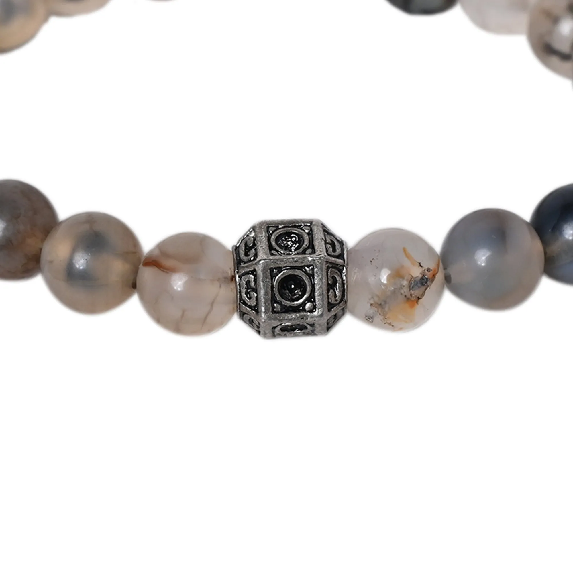 Bamboology Trends Radiate Calmness with our Chalcedony Healing Gemstone Bracelet - Unlock Healing Benefits for Your Loved One