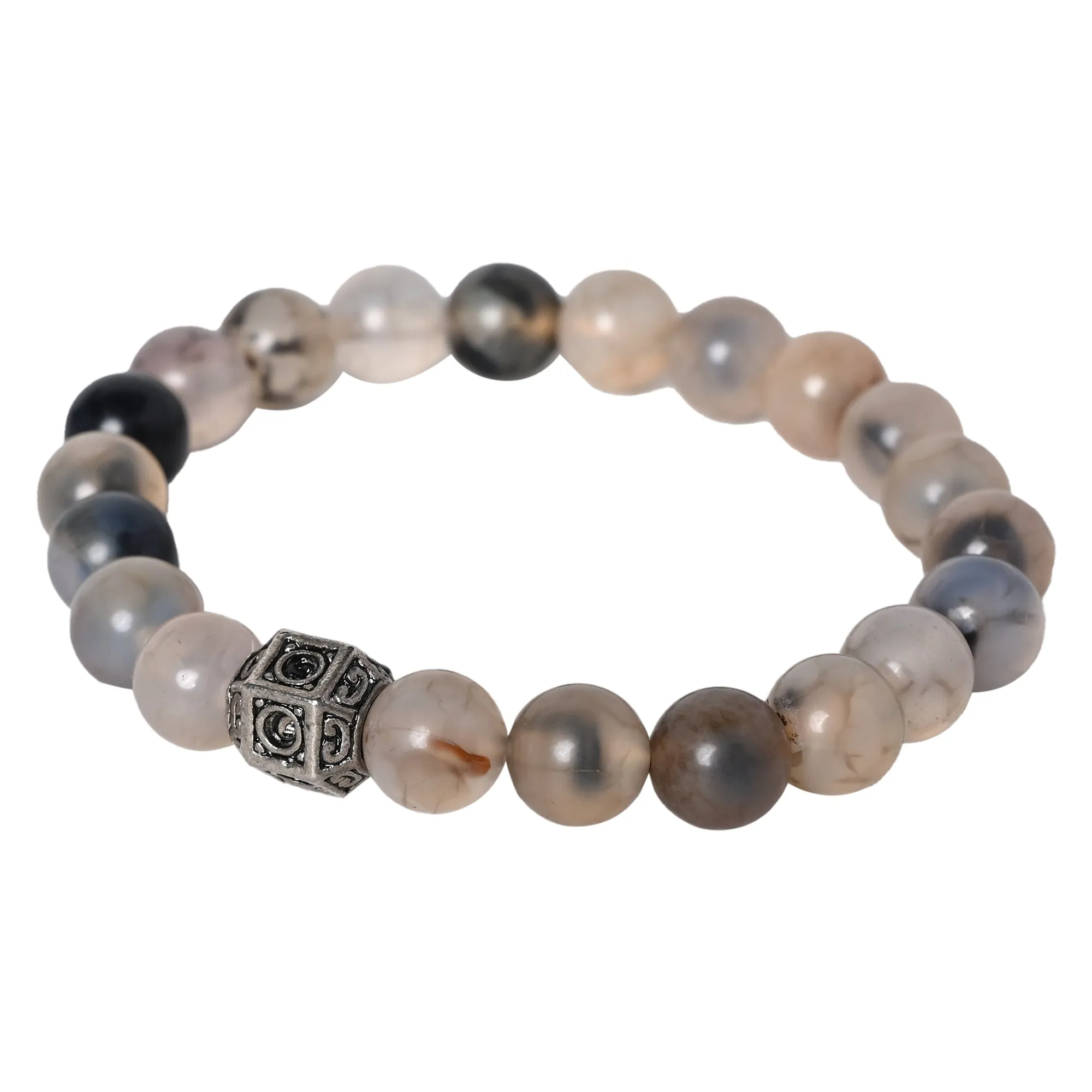 Bamboology Trends Radiate Calmness with our Chalcedony Healing Gemstone Bracelet - Unlock Healing Benefits for Your Loved One