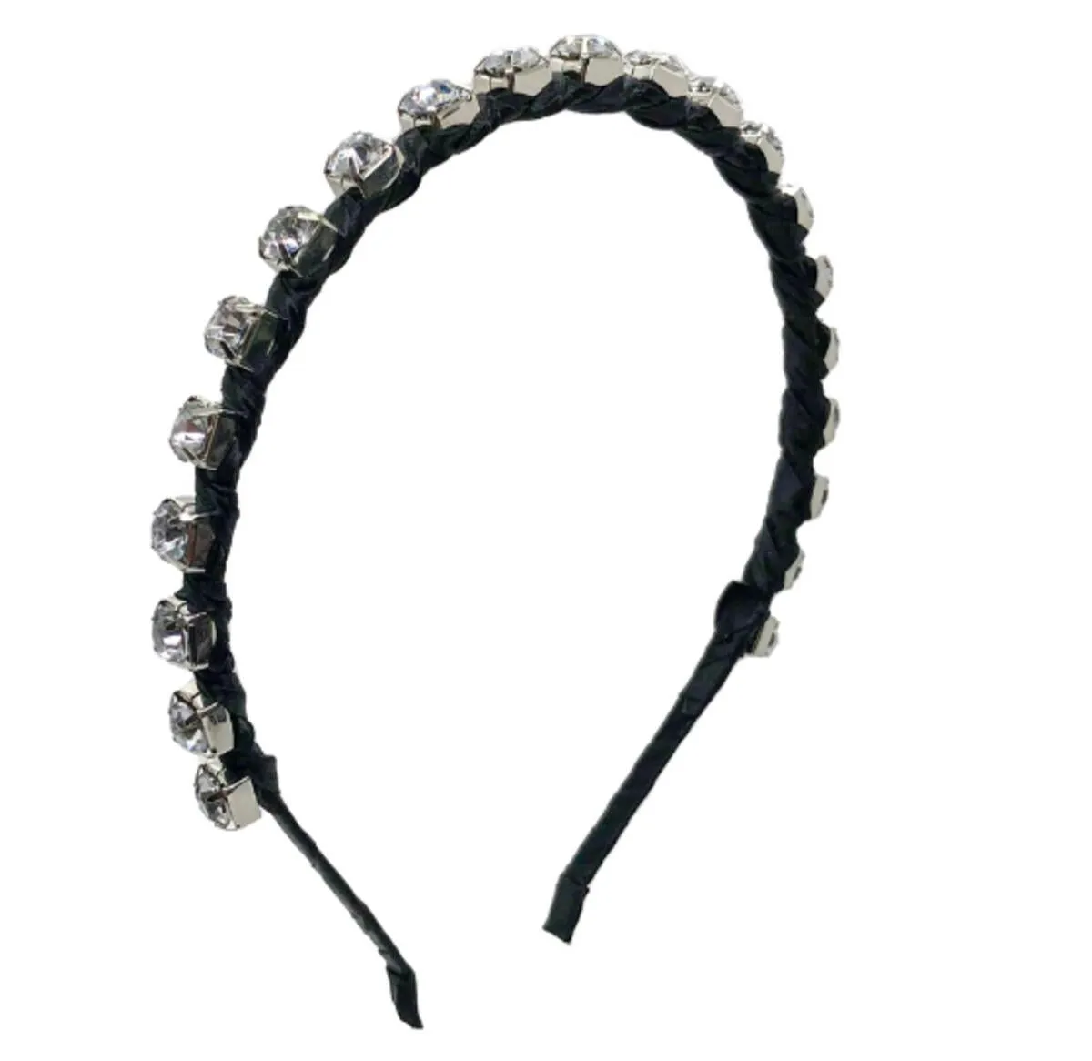 Bari Lynn Big Jewel Thin Headband