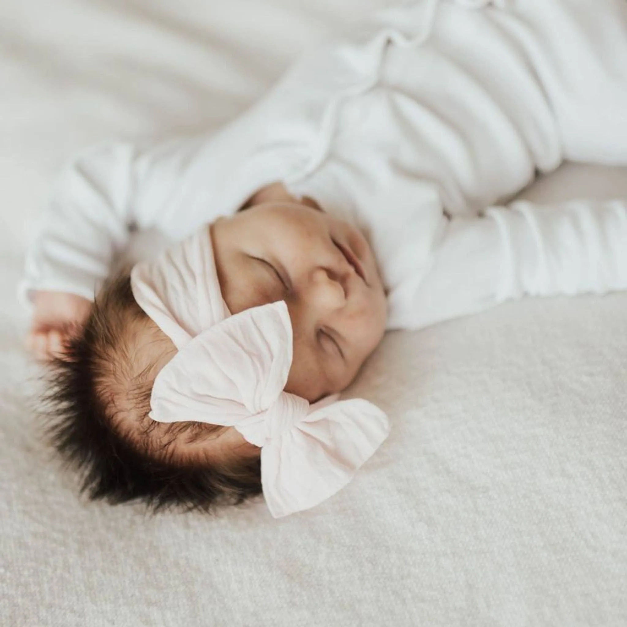 BBB Knot Headband in Ballet Pink