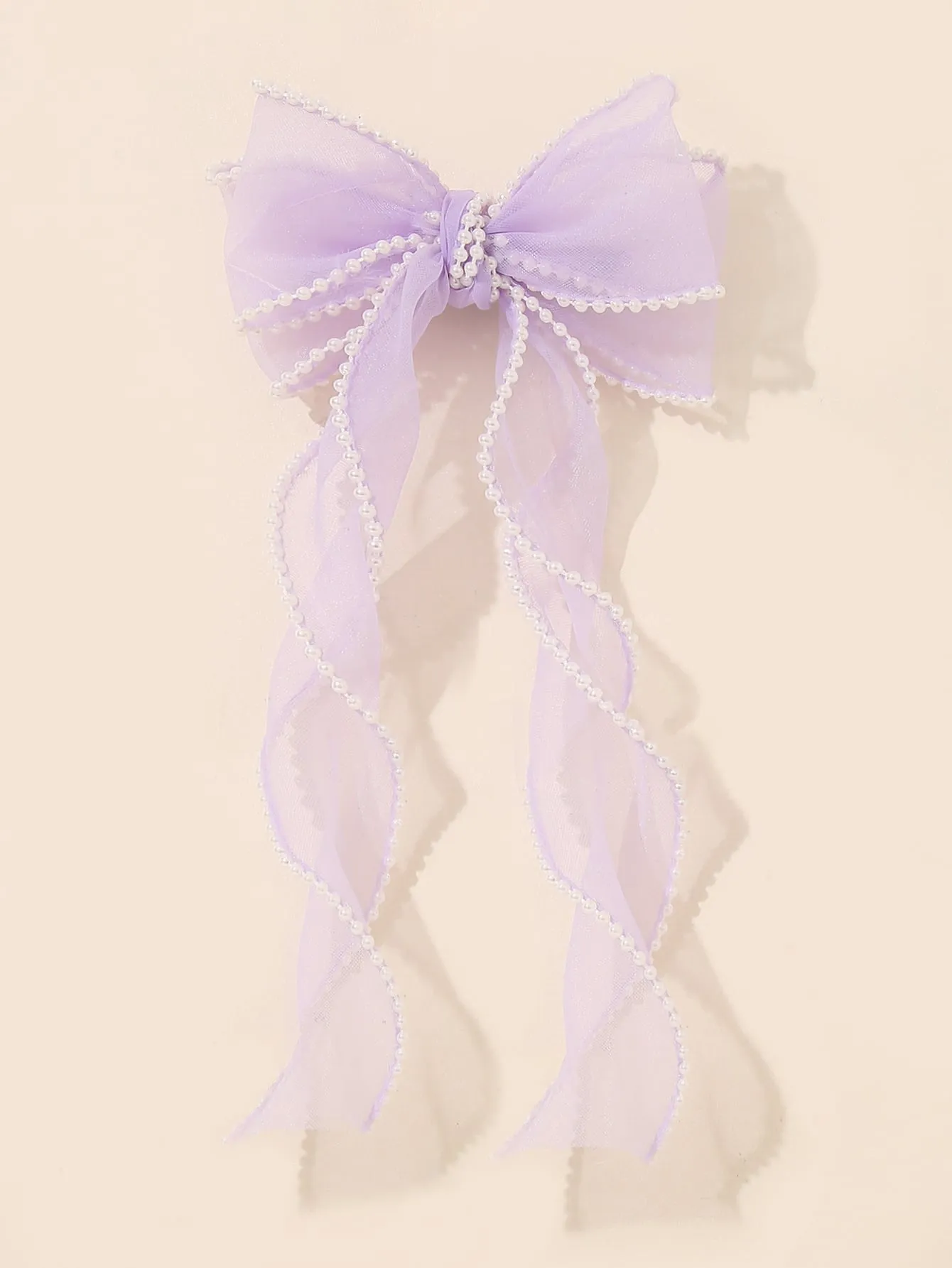 Beautiful Creative Bow Decor Hair Clip for Women Barrette Styling Hair