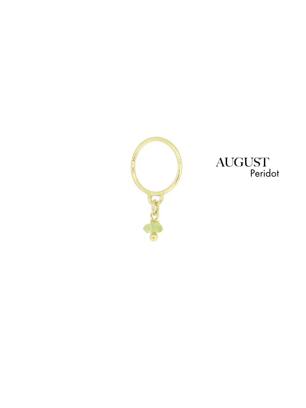 Bestie Birthstone August - Peridot | 14K Gold Plated