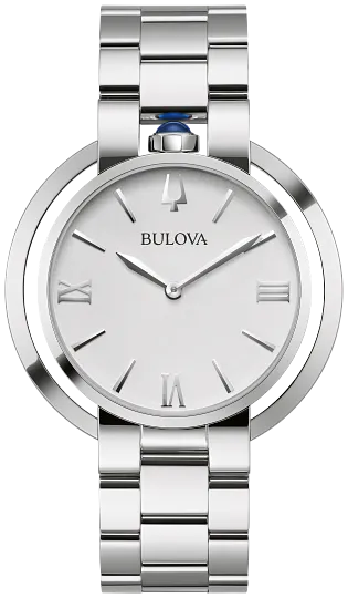 Bulova Rubaiyat Silver tone Womens Watch 96L306