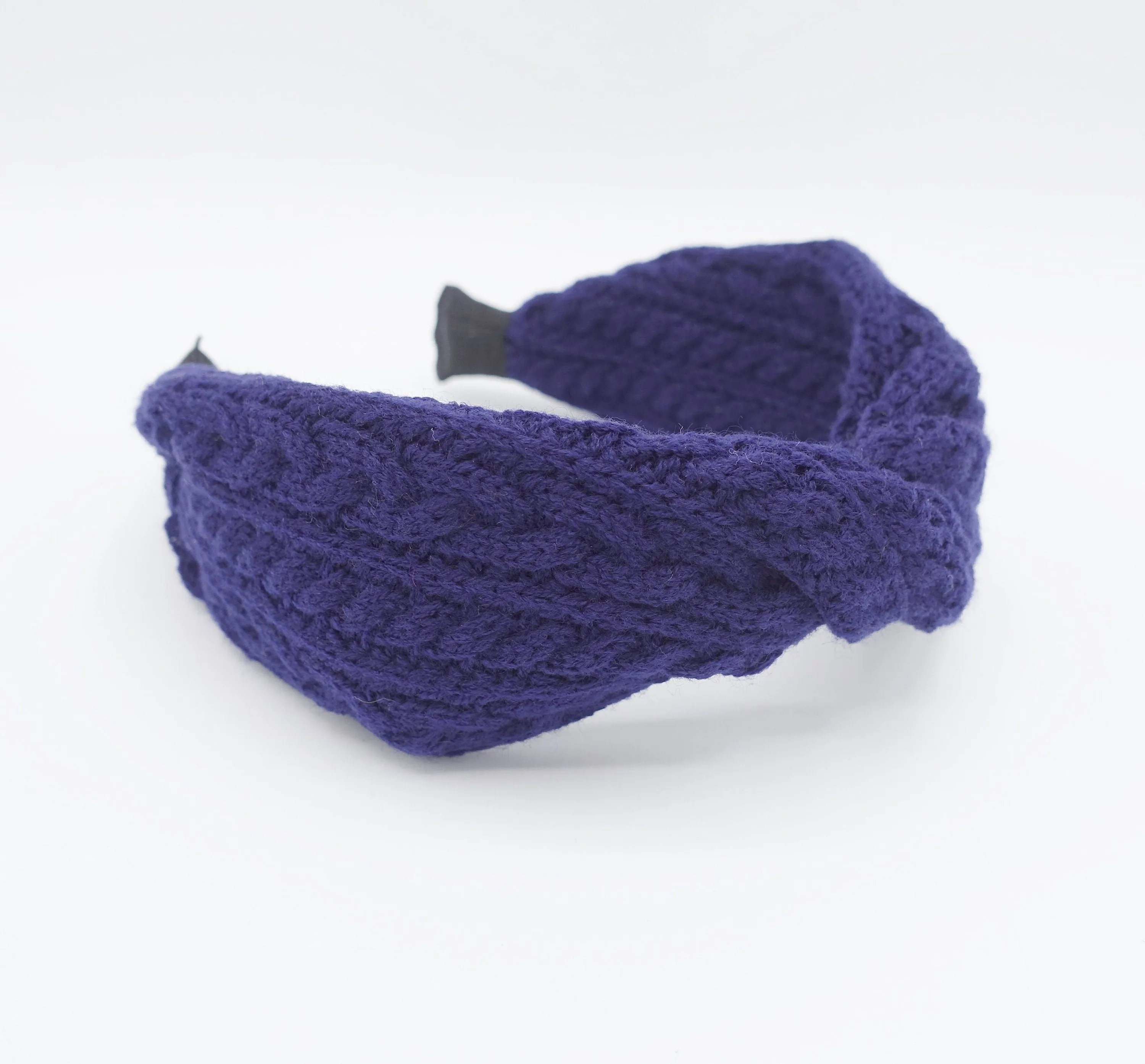 cable knit headband twist Winter hairband women hair accessory for women