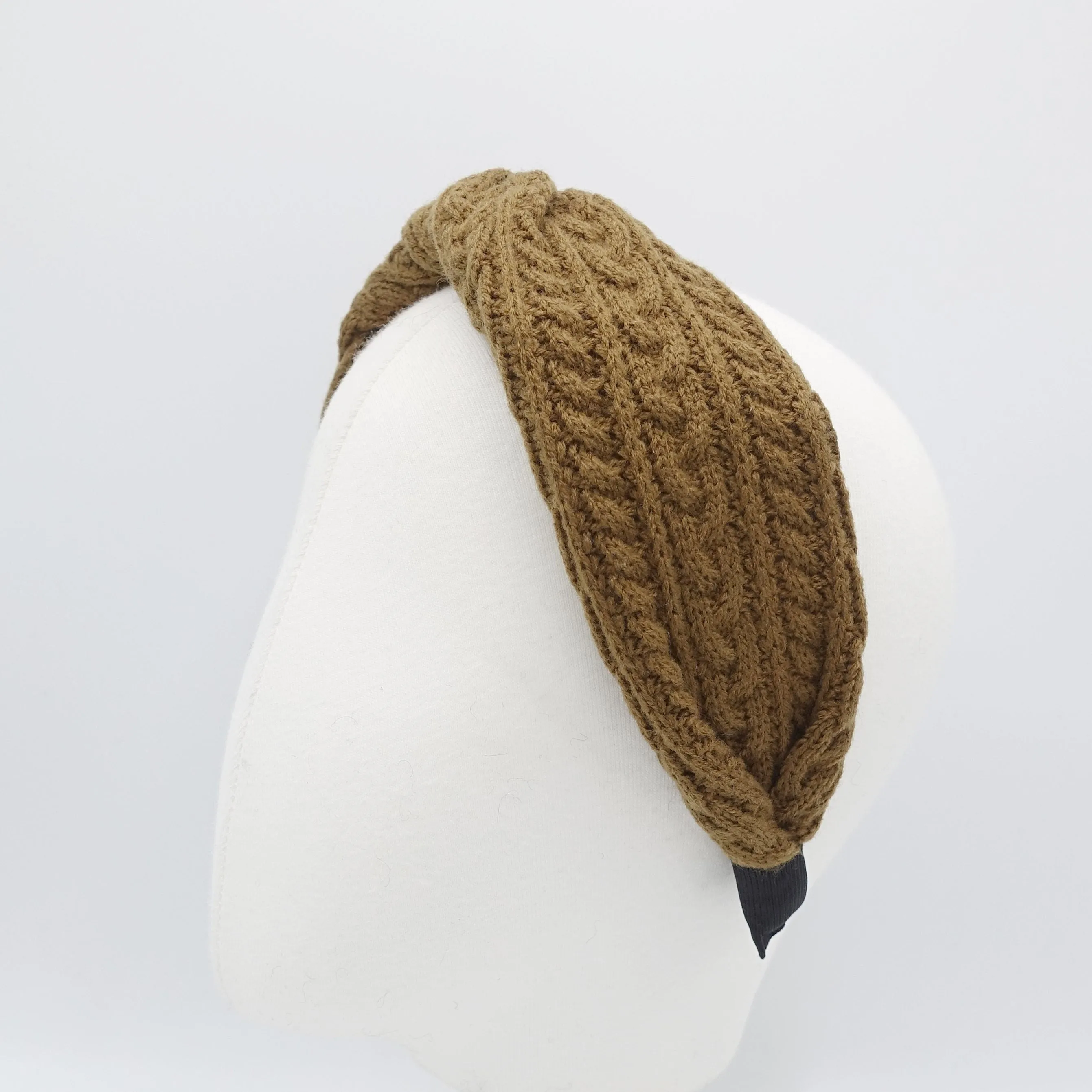 cable knit headband twist Winter hairband women hair accessory for women