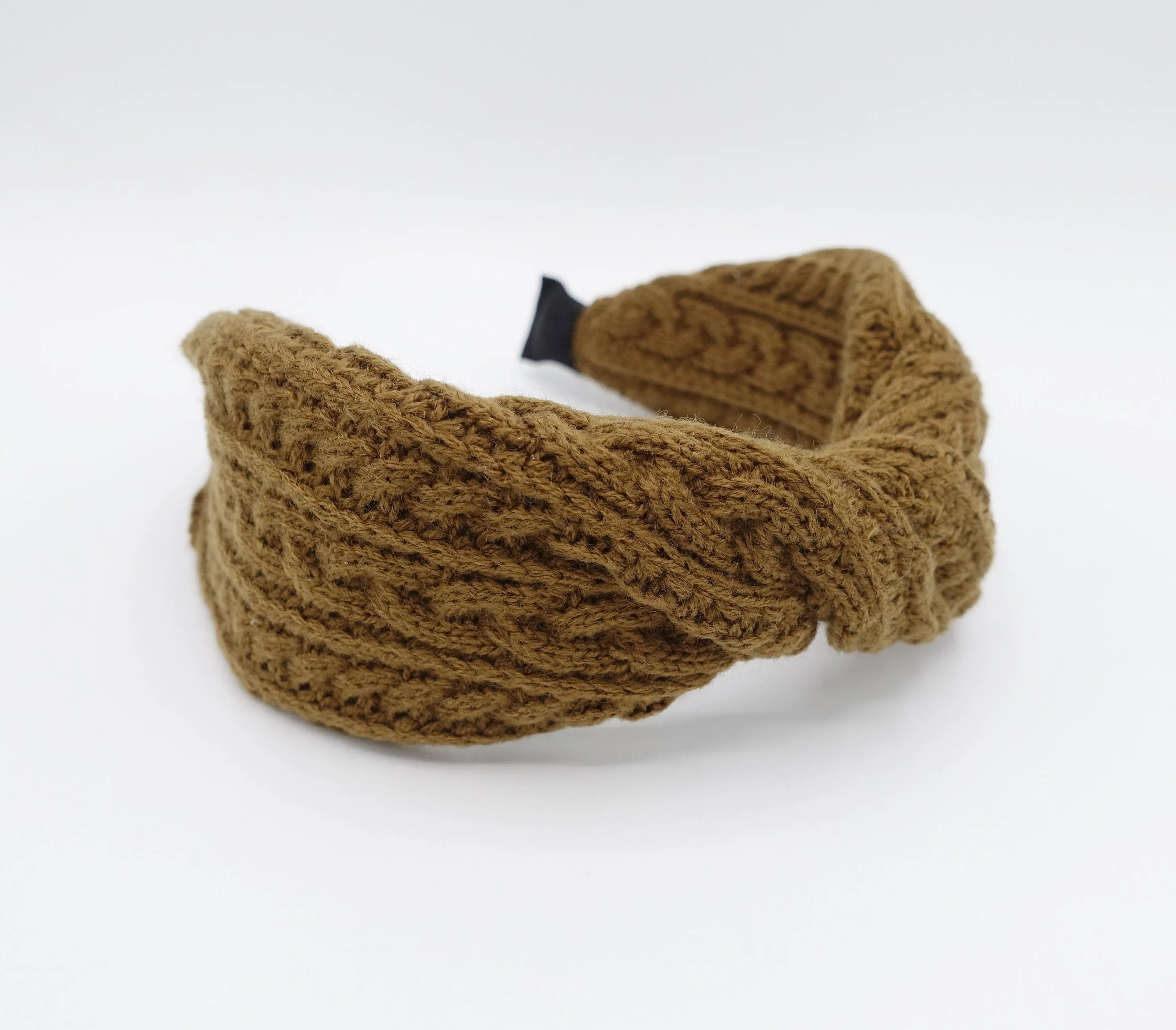 cable knit headband twist Winter hairband women hair accessory for women