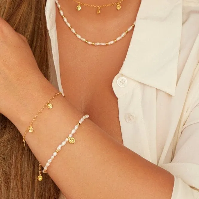 Calm Pearl Lunar Bracelet DL647