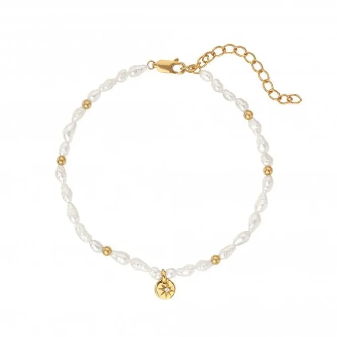 Calm Pearl Lunar Bracelet DL647