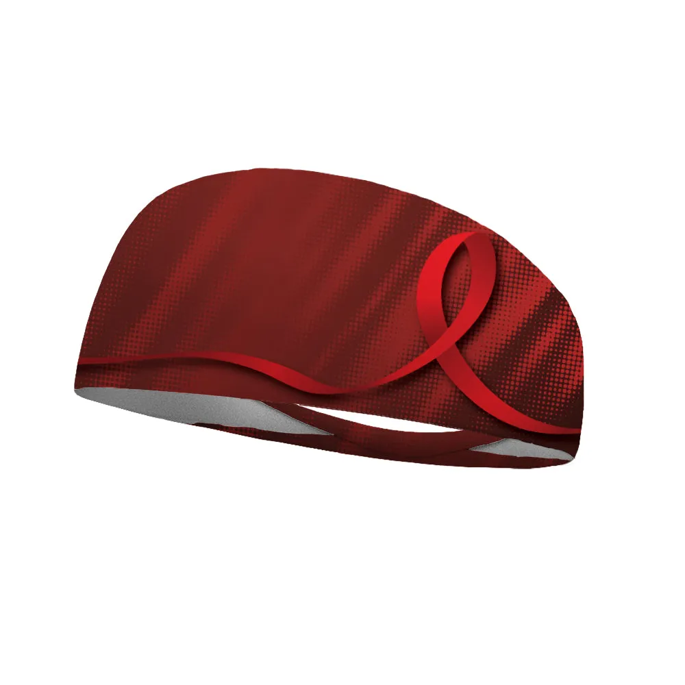 Cancer Ribbon Collection Performance Wicking Headband (Multiple Colors Available)