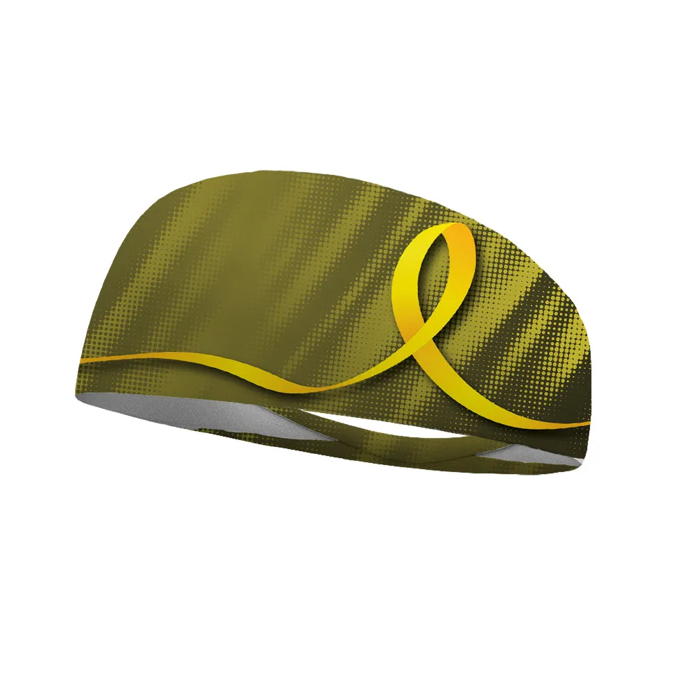 Cancer Ribbon Collection Performance Wicking Headband (Multiple Colors Available)