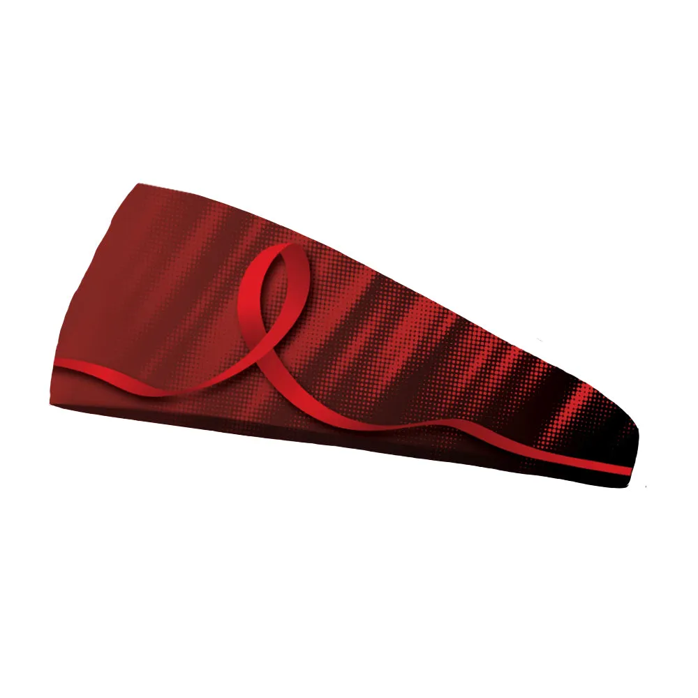 Cancer Ribbon Collection Performance Wicking Headband (Multiple Colors Available)