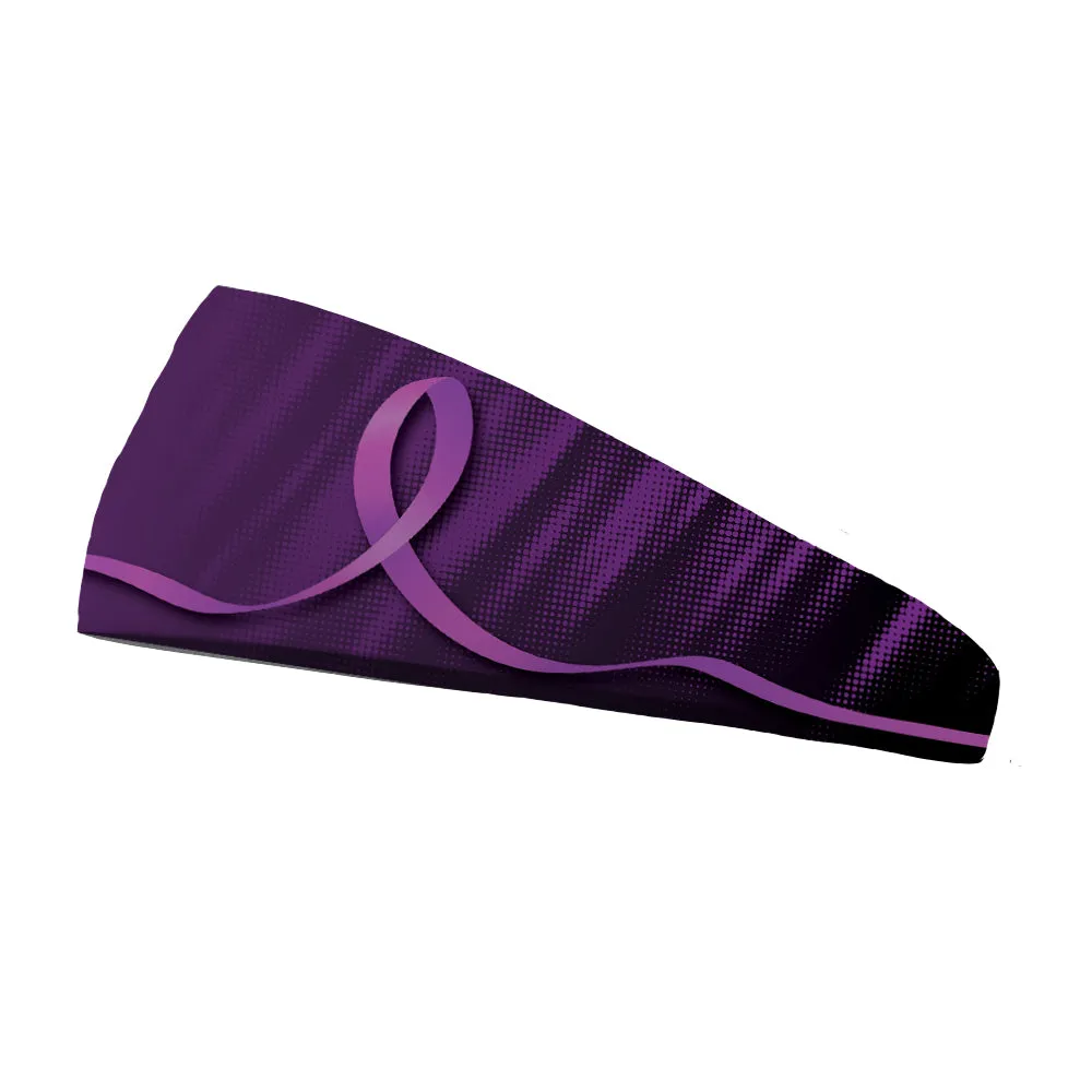 Cancer Ribbon Collection Performance Wicking Headband (Multiple Colors Available)