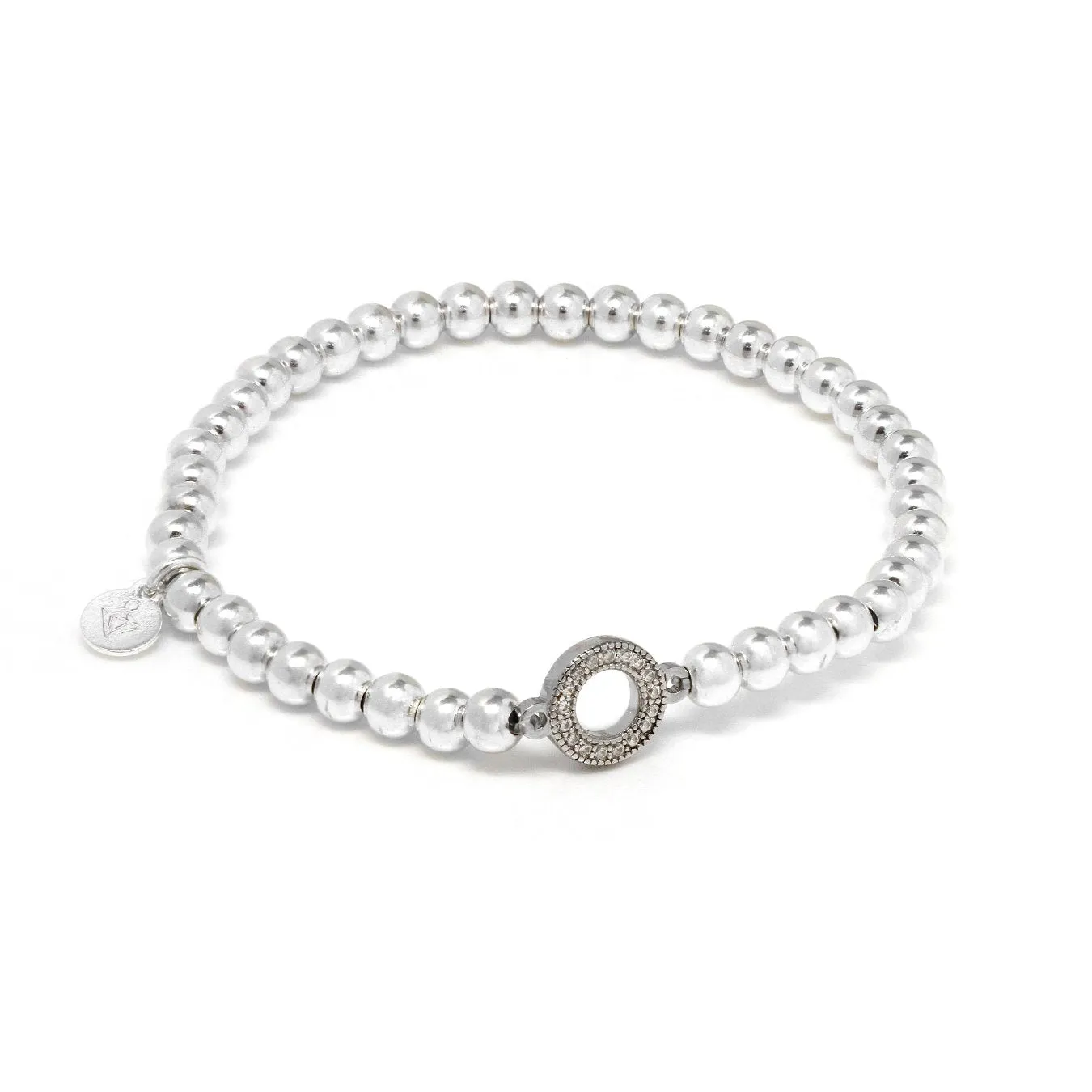 Children's Circle Of Life Bracelet - Sterling Silver