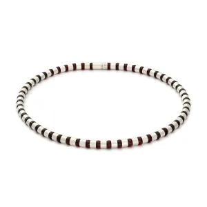 Cleopatra Sterling Silver Collier~6mm Garnet