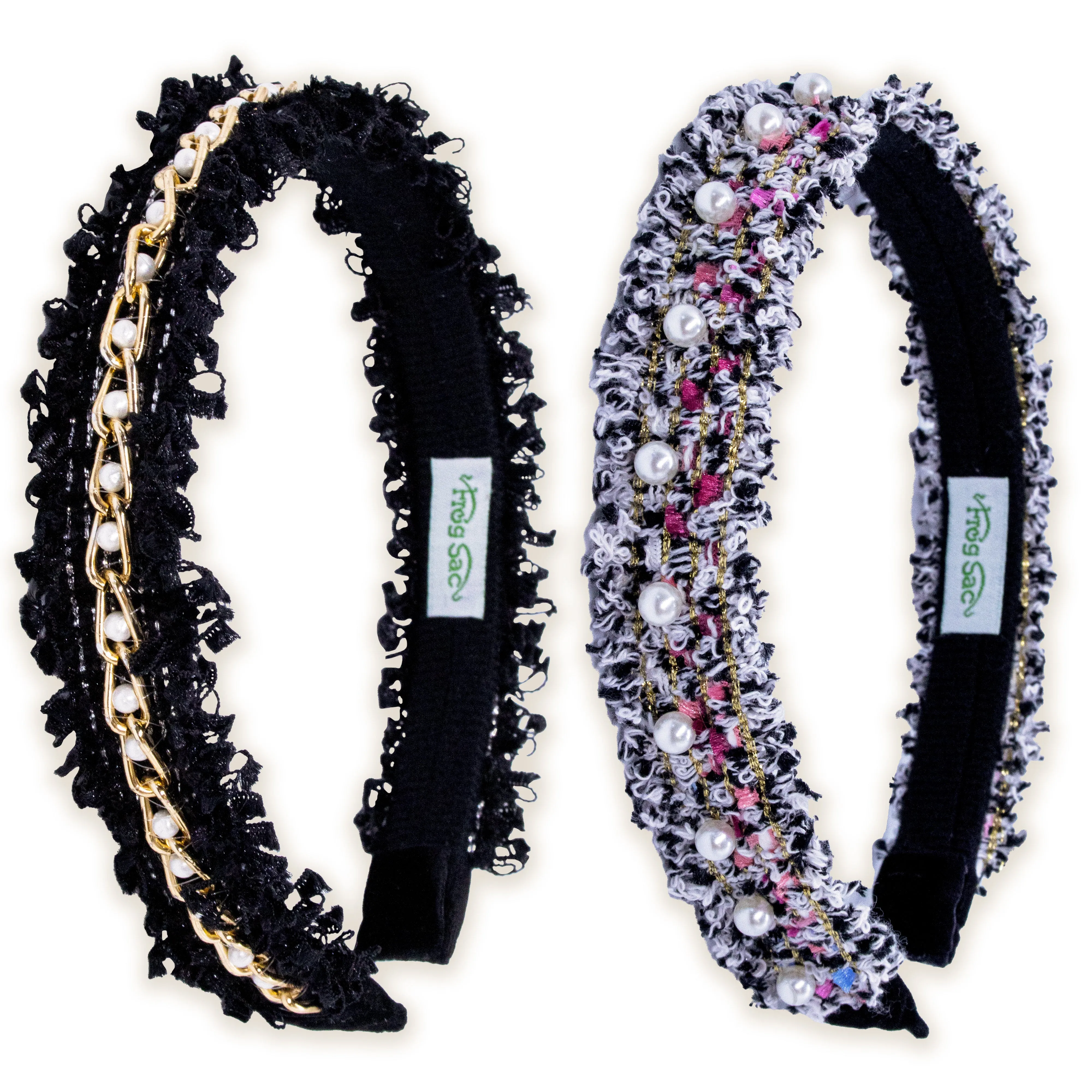 Confetti Pearl Headbands - 2 Pack