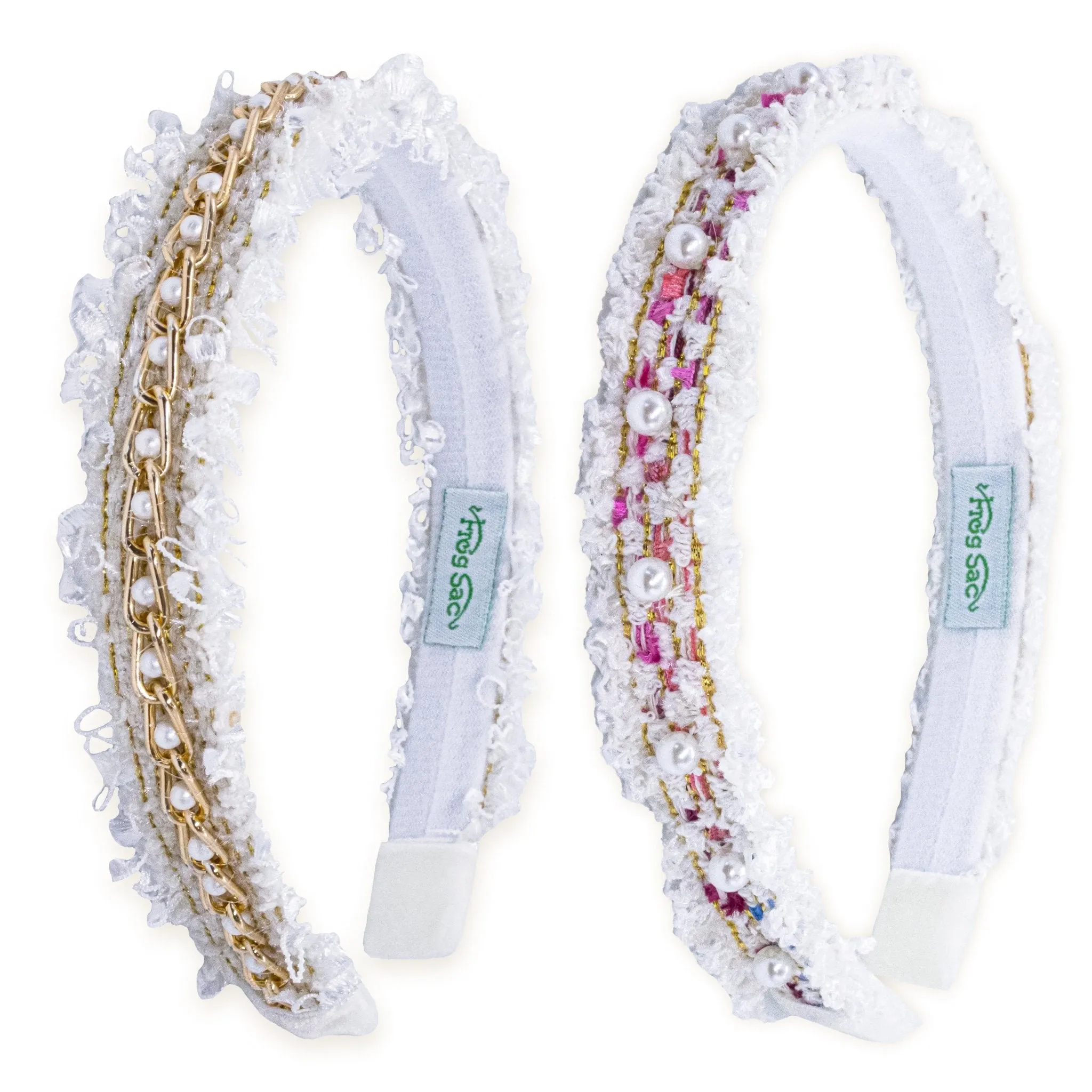 Confetti Pearl Headbands - 2 Pack