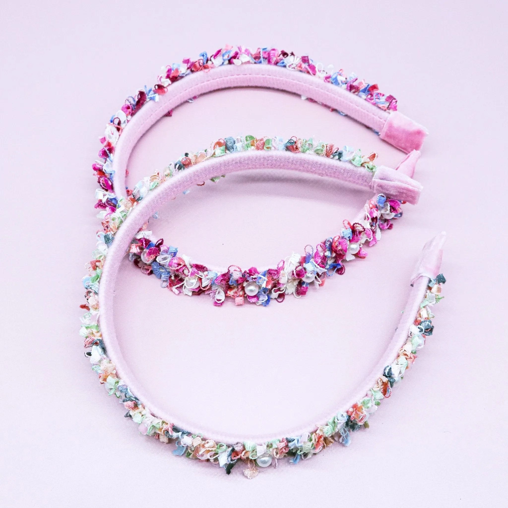 Confetti Pearl Headbands - 2 Pack