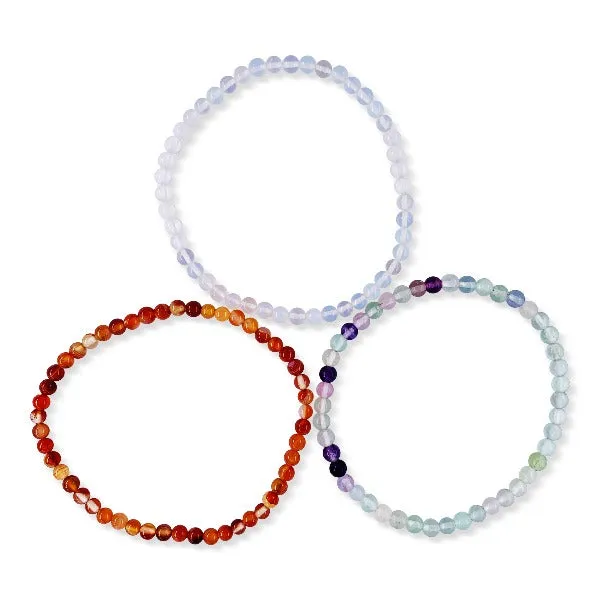 Creativity & Inspiration Stackable Crystal Bracelet Set