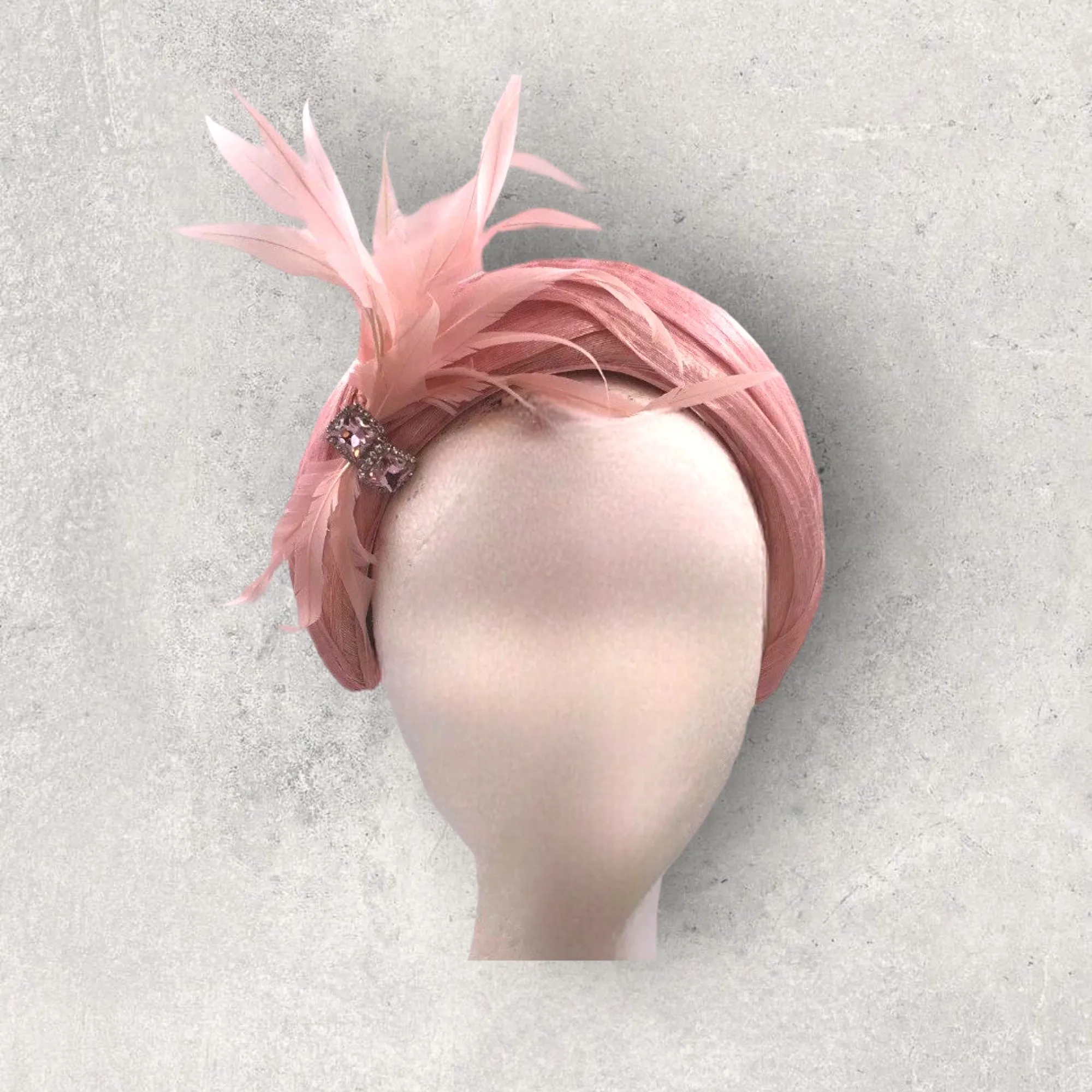 D-Headpiece silk abacca .head band