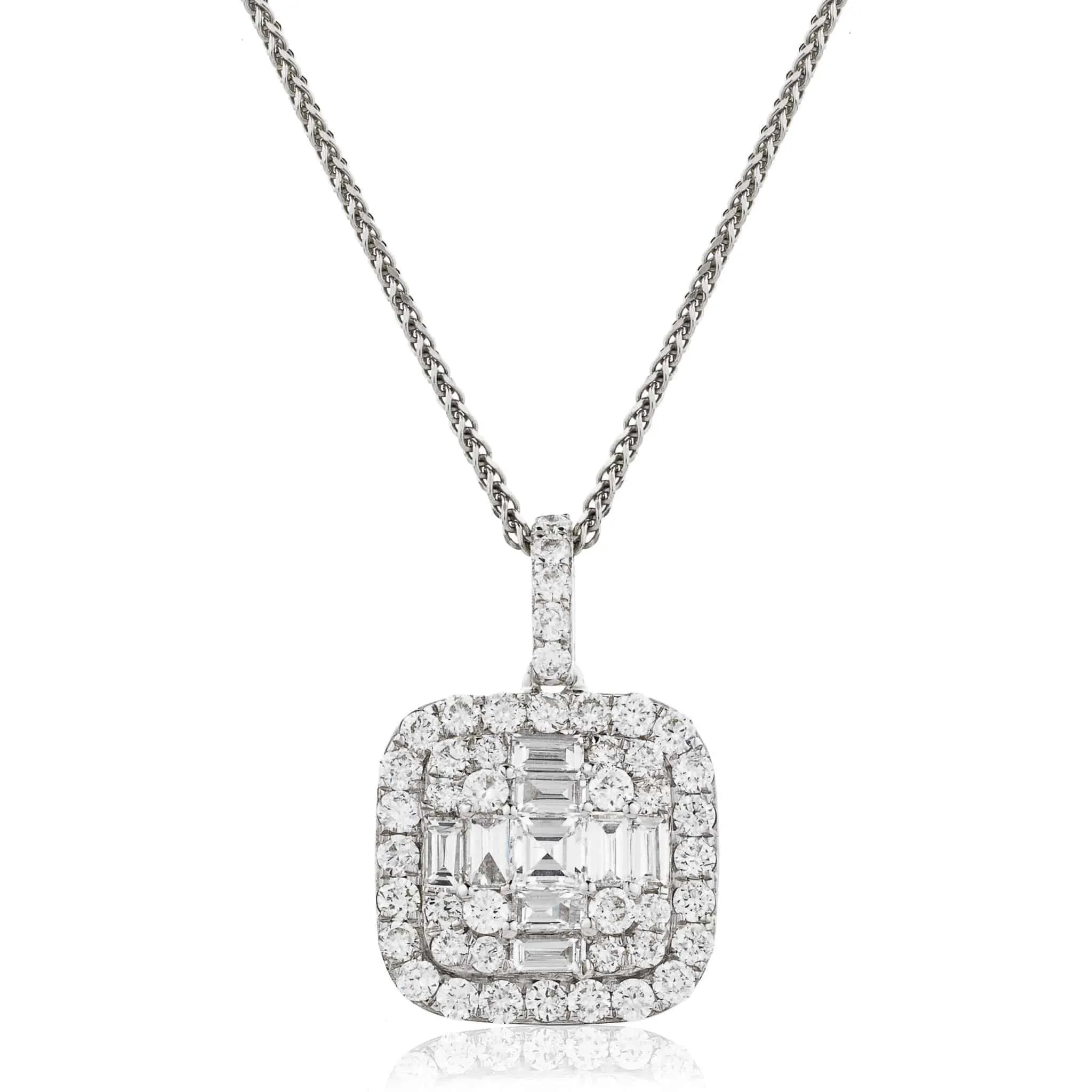 Diamond Cluster Pendant