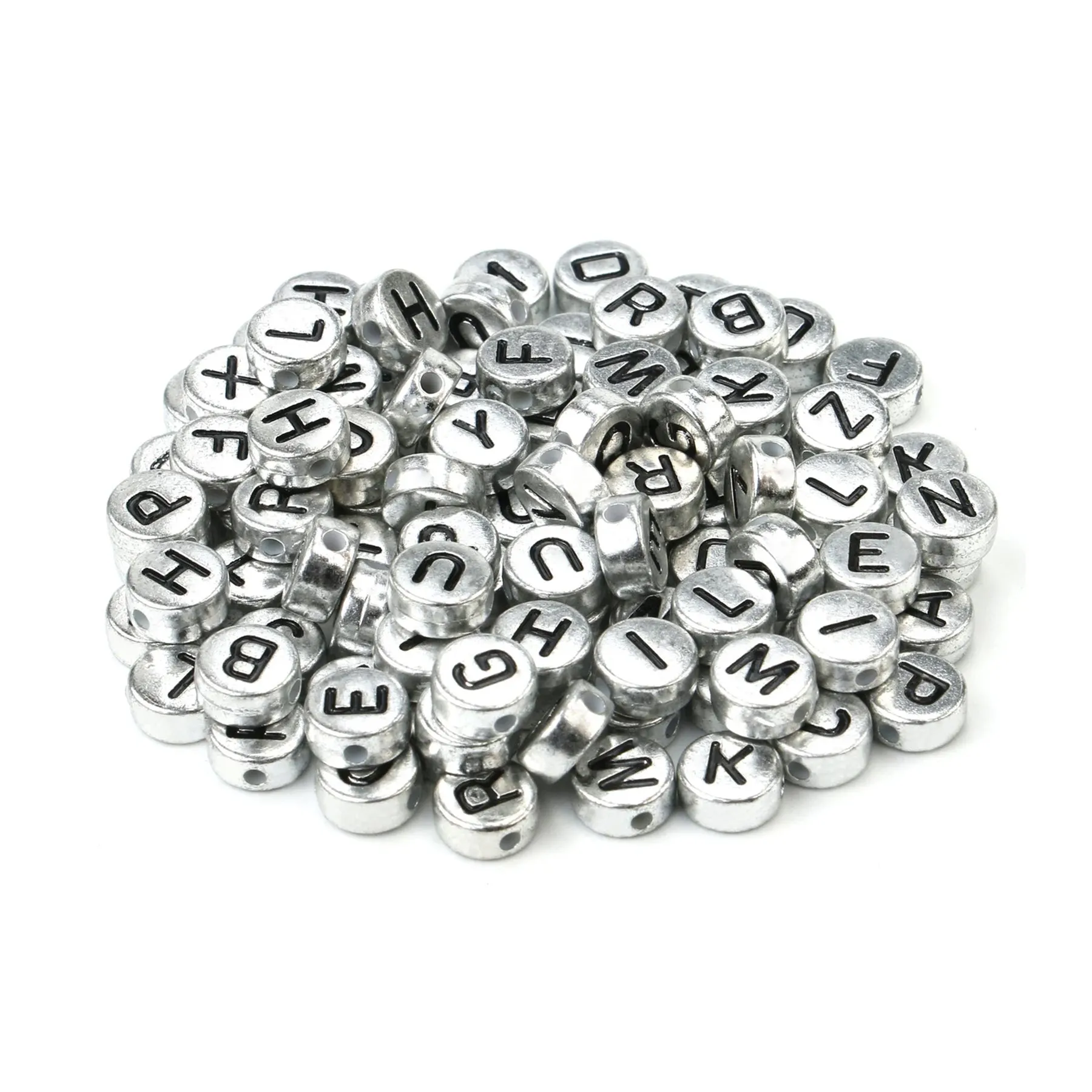 Engravable Alphabet Beads