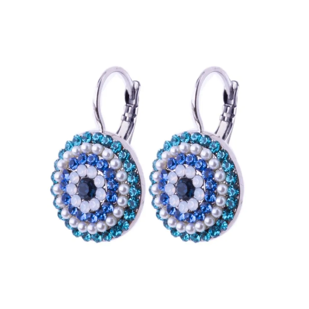 Extra Luxurious Pavé Leverback Earrings in "Cascade" *Custom*