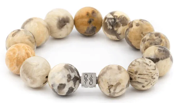 Granite Natural Gemstone Centerpiece Bracelet