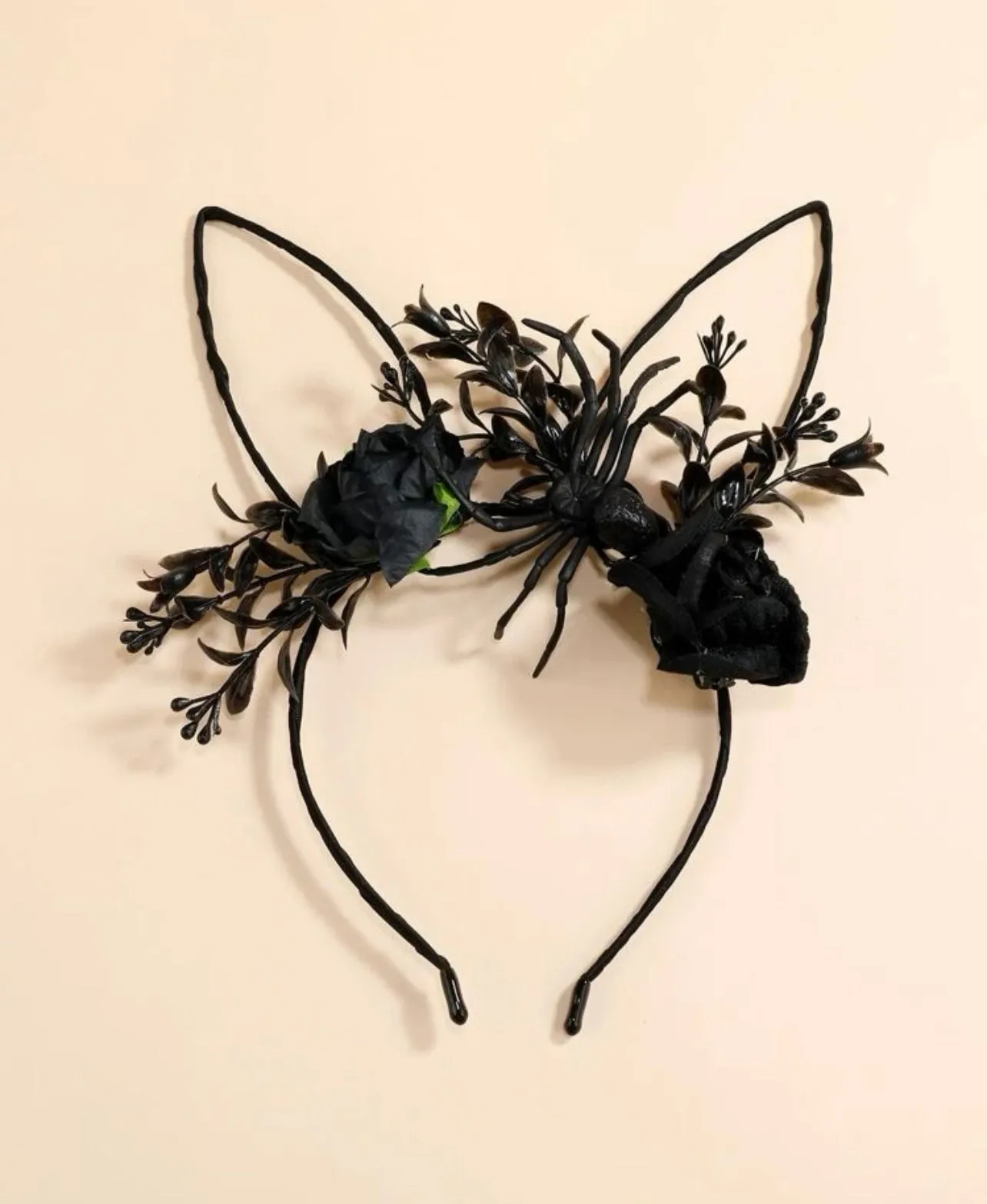 Halloween Headband - Handmade Headpiece, Halloween Headpiece, Skull Bow, Skull Headpiece