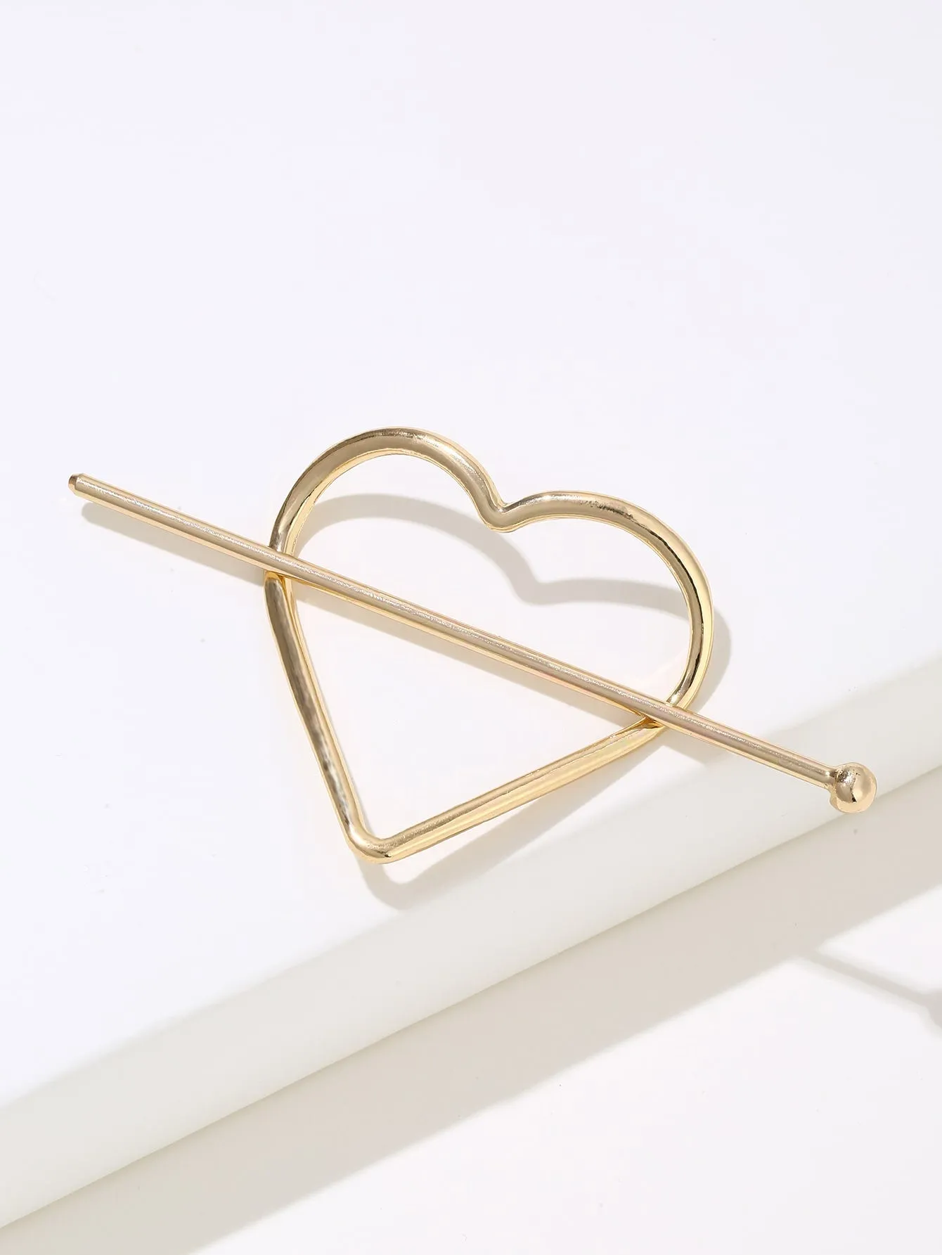 Heart Decor Hair Pin Hair Clip for Women Barrette Styling Hair Accessories