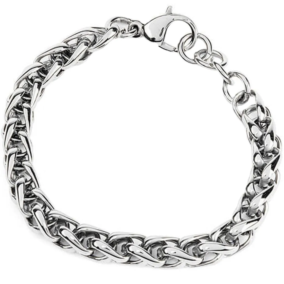 Invicta Men's Bracelet - Elements Silver Stainless Steel Lobster Claw Clasp | 33985