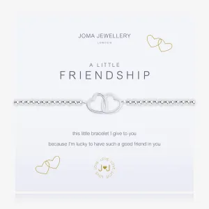 Joma Jewellery Silver A Little 'Friendship' Bracelet