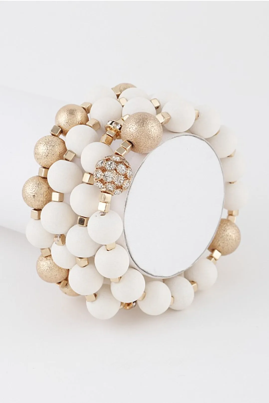 Major Moment Bracelet Set- White