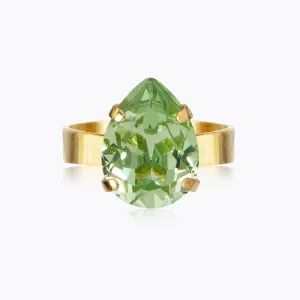 Mini Drop Ring / Peridot