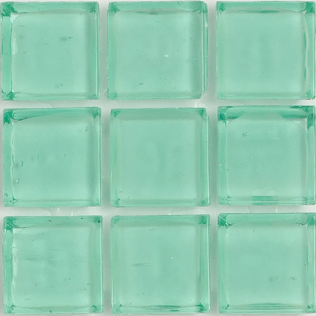 Peridot Clear, 1" x 1" - Glass Tile