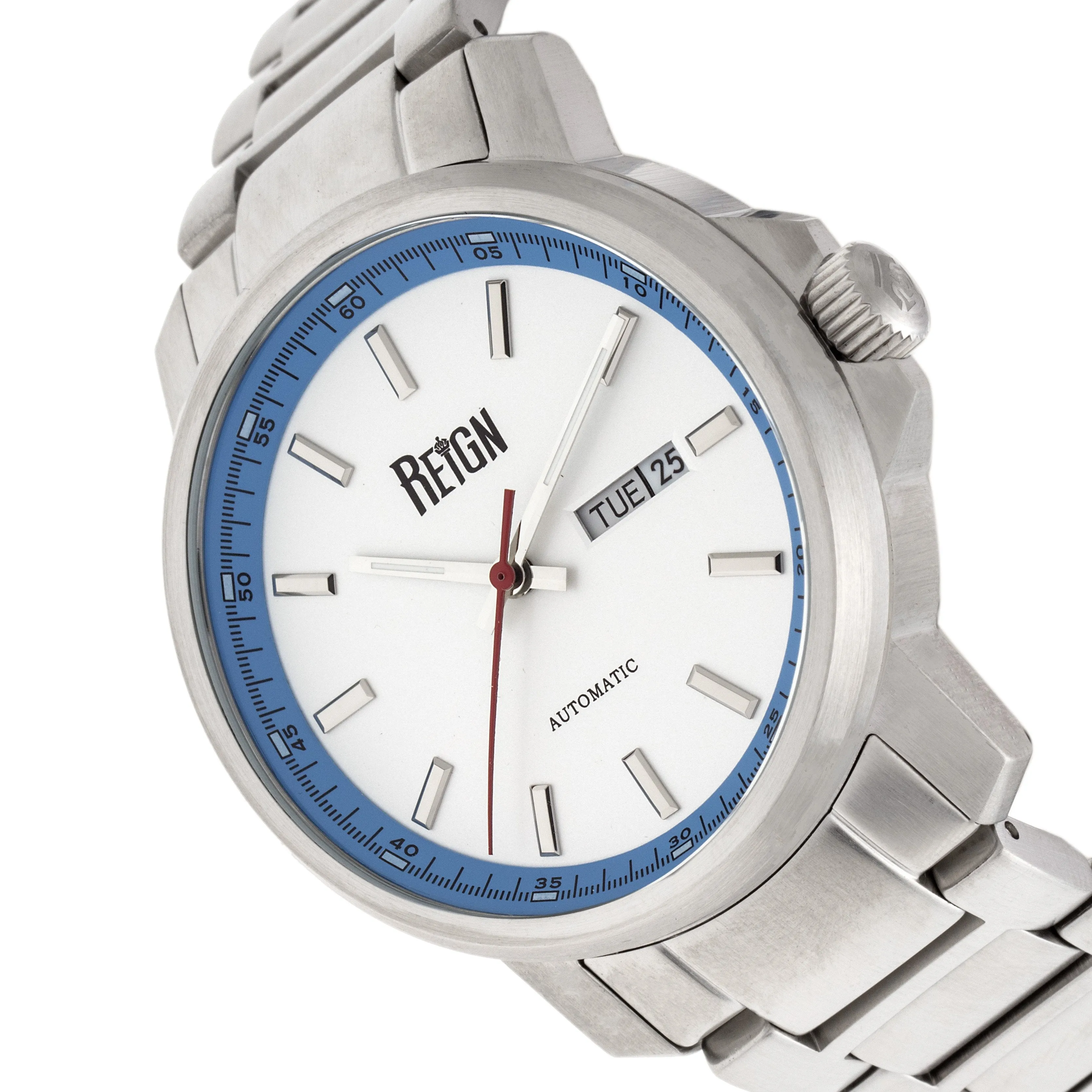 Reign Helios Automatic Bracelet Watch w/Day/Date