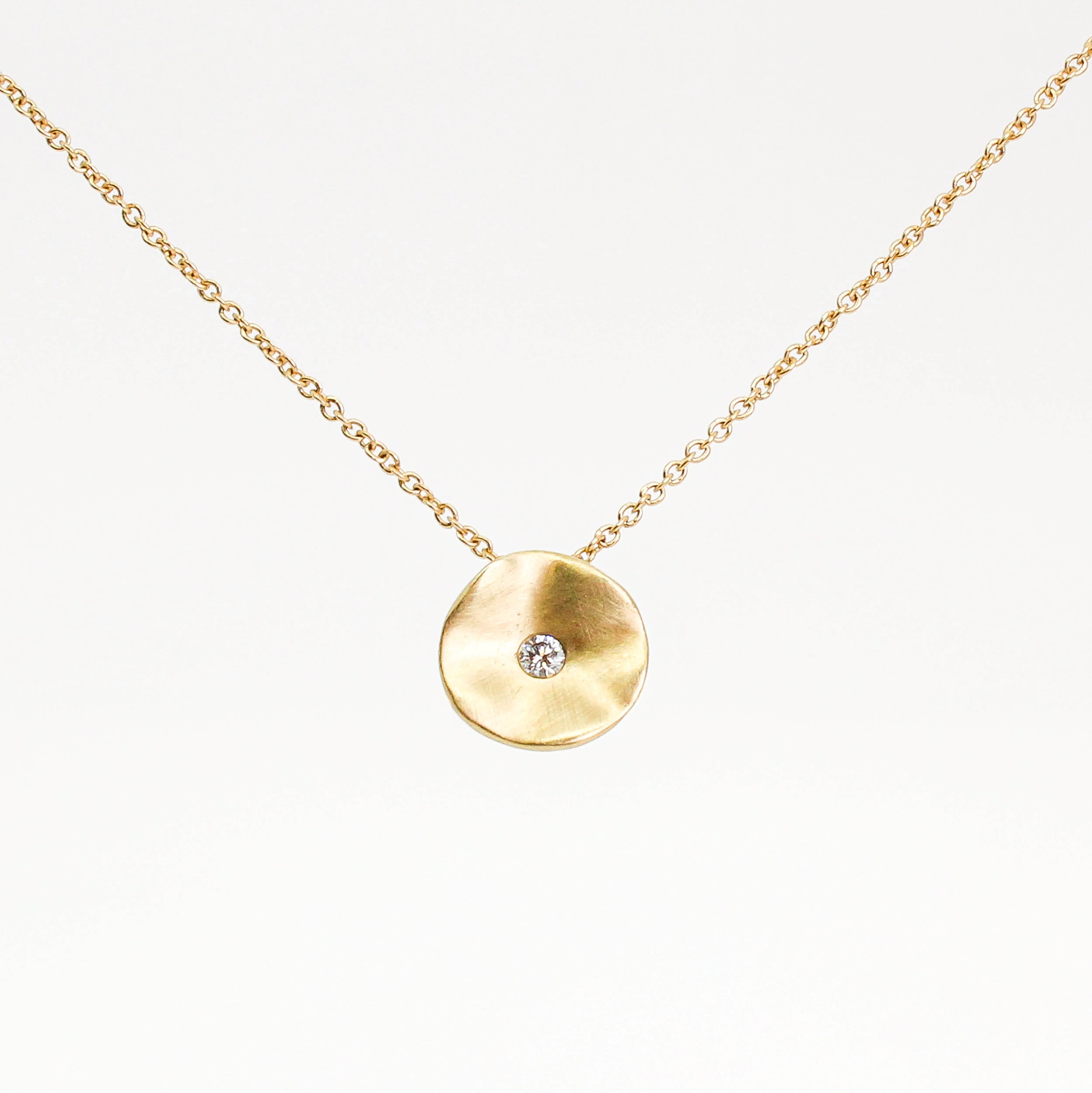 Seed Diamond Necklace in 14k Gold by Branch